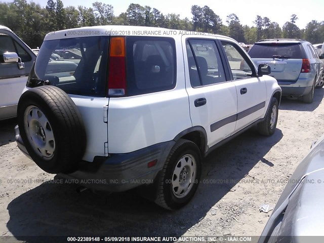 JHLRD2847XC000877 - 1999 HONDA CR-V LX WHITE photo 4