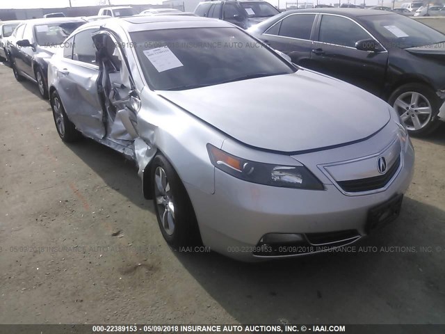 19UUA8F50CA029272 - 2012 ACURA TL SILVER photo 1