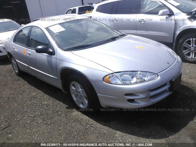 2B3HD46RX4H668072 - 2004 DODGE INTREPID SE SILVER photo 1