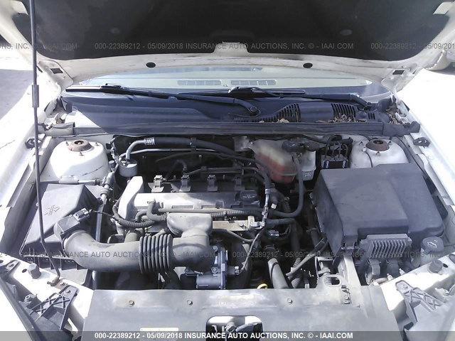 1G1ZS58F57F308921 - 2007 CHEVROLET MALIBU LS თეთრი ფოტო 10