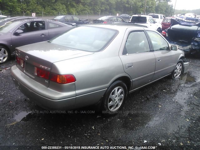 4T1BF22K6YU094161 - 2000 TOYOTA CAMRY LE/XLE BROWN photo 4