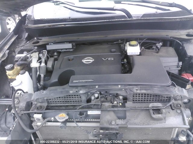 5N1AR2MN0FC706657 - 2015 NISSAN PATHFINDER S/SV/SL/PLATINUM 银色 照片 10