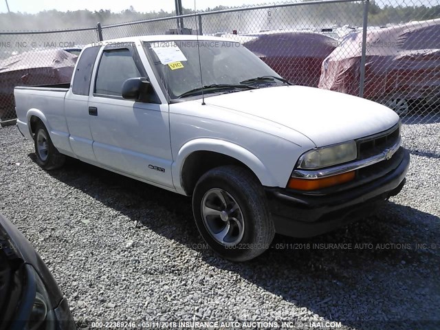 1GCCS1954Y8295905 - 2000 CHEVROLET S TRUCK S10 WHITE photo 1