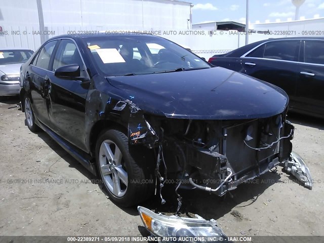 4T1BF1FKXDU233108 - 2013 TOYOTA CAMRY L/SE/LE/XLE BLACK photo 6