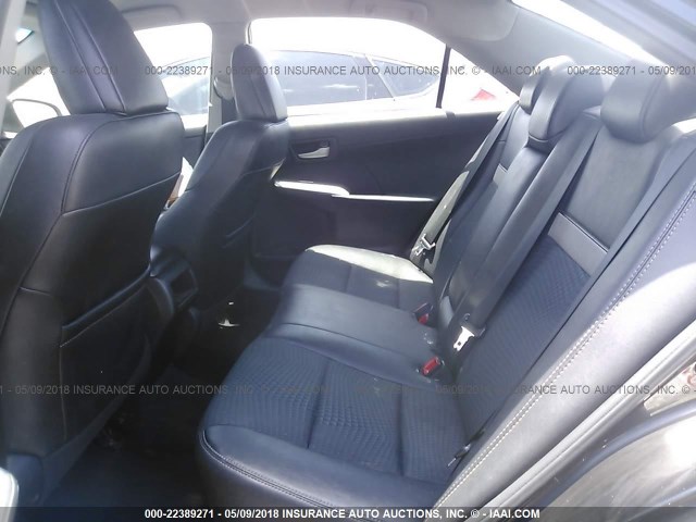 4T1BF1FKXDU233108 - 2013 TOYOTA CAMRY L/SE/LE/XLE BLACK photo 8