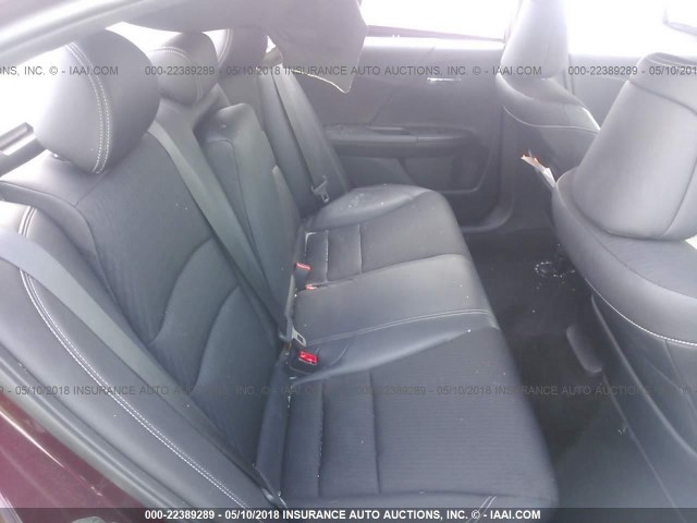 1HGCR2F53HA030991 - 2017 HONDA ACCORD SPORT 栗色 照片 8