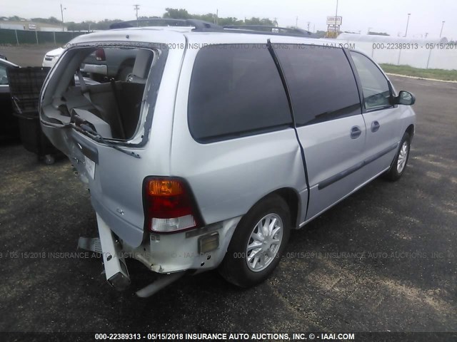 2FMZA51413BB39619 - 2003 FORD WINDSTAR LX SILVER photo 4