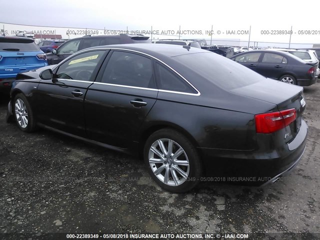 WAUFMAFC9FN029057 - 2015 AUDI A6 PREMIUM PLUS GRAY photo 3