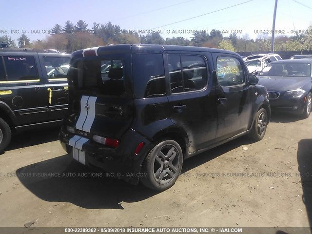 JN8AZ28RX9T112913 - 2009 NISSAN CUBE S/SL BLACK photo 4