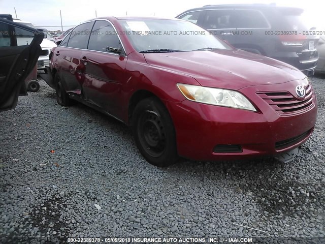 4T1BE46K47U049999 - 2007 TOYOTA CAMRY NEW GENERAT CE/LE/XLE/SE RED photo 1