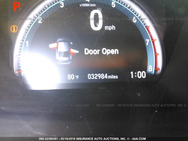 19XFC1F76HE015729 - 2017 HONDA CIVIC EXL SILVER photo 7