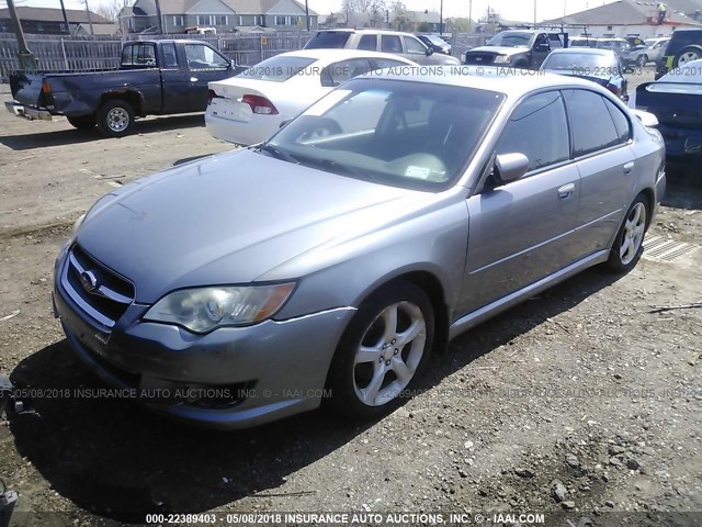 4S3BL616387226882 - 2008 SUBARU LEGACY 2.5I GRAY photo 2