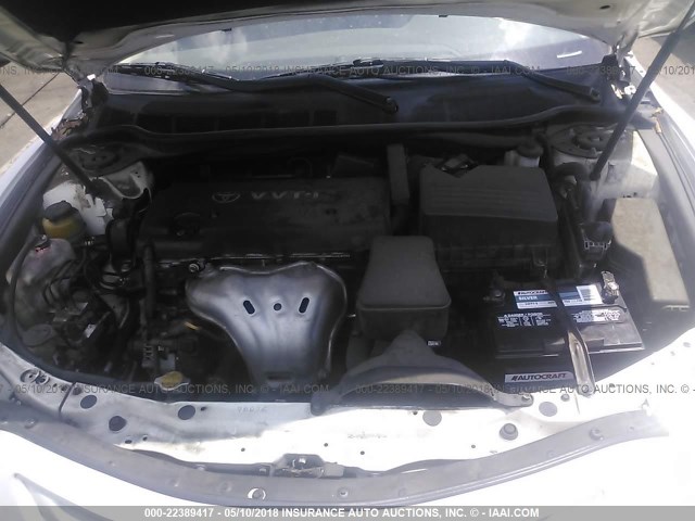 4T1BE46K49U799762 - 2009 TOYOTA CAMRY SE/LE/XLE 白色 照片 10