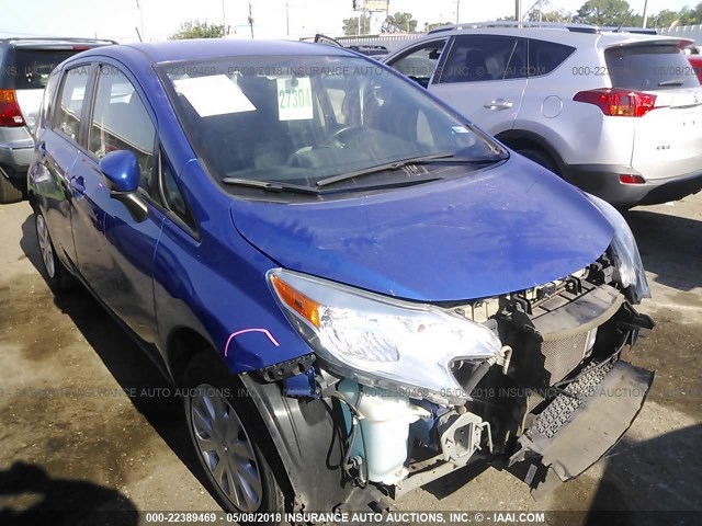 3N1CE2CP2GL373818 - 2016 NISSAN VERSA NOTE S/S PLUS/SV/SL/SR BLUE photo 1