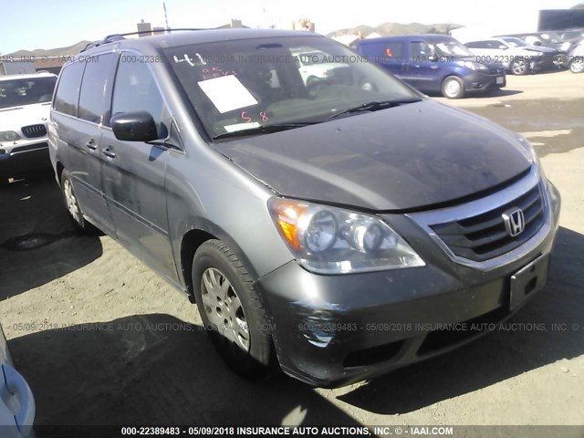 5FNRL38248B065226 - 2008 HONDA ODYSSEY LX GRAY photo 1