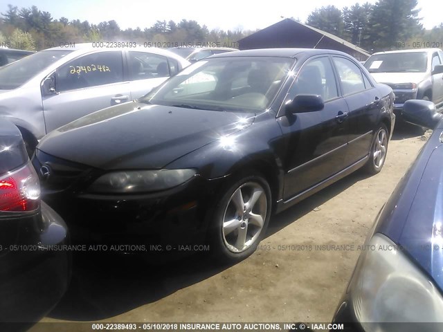 1YVHP80C285M28118 - 2008 MAZDA 6 I BLACK photo 2