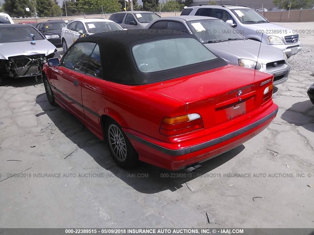 WBABK7334WET66862 - 1998 BMW 328 IC RED photo 3