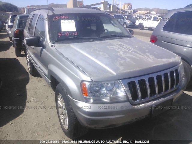 1J4GW58NX2C139395 - 2002 JEEP GRAND CHEROKEE LIMITED GOLD photo 1