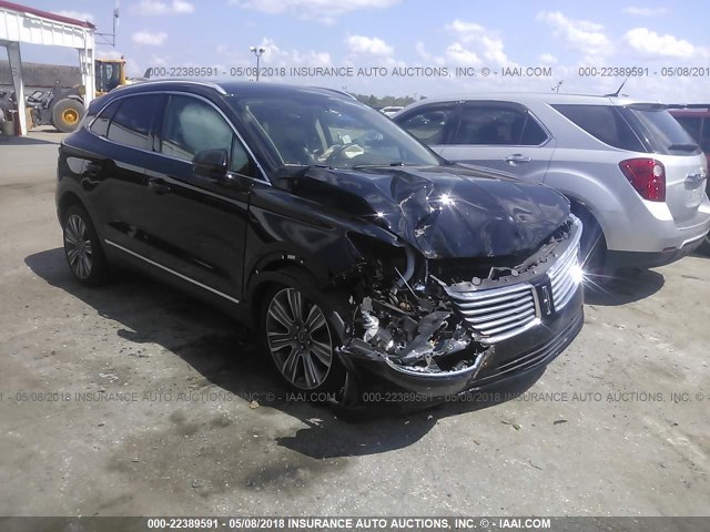 5LMCJ3B98FUJ40623 - 2015 LINCOLN MKC BLACK LABEL Черный фото 1