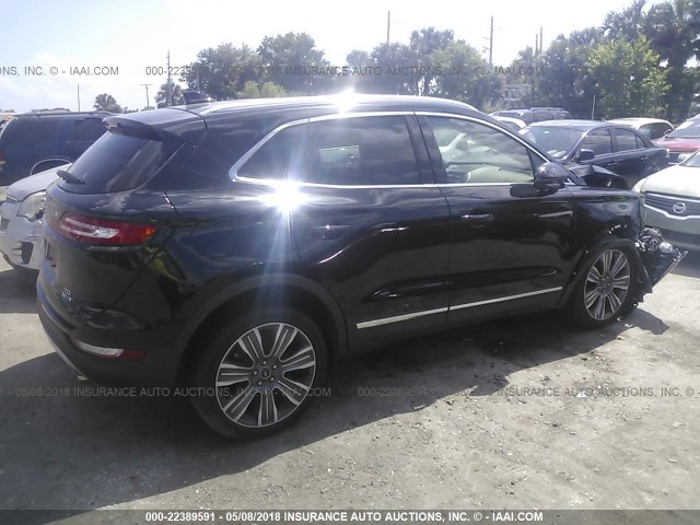 5LMCJ3B98FUJ40623 - 2015 LINCOLN MKC BLACK LABEL BLACK photo 4