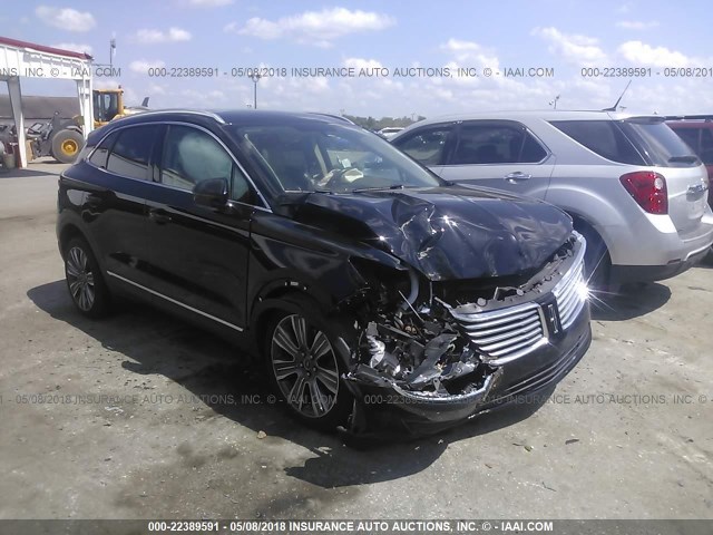 5LMCJ3B98FUJ40623 - 2015 LINCOLN MKC BLACK LABEL BLACK photo 6