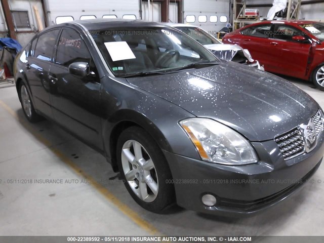 1N4BA41E36C810436 - 2006 NISSAN MAXIMA SE/SL GRAY photo 1