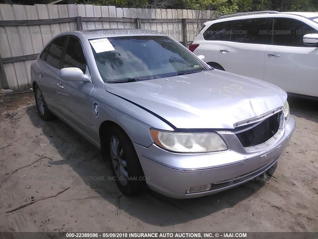 KMHFC46F86A087889 - 2006 HYUNDAI AZERA SE/LIMITED SILVER photo 1