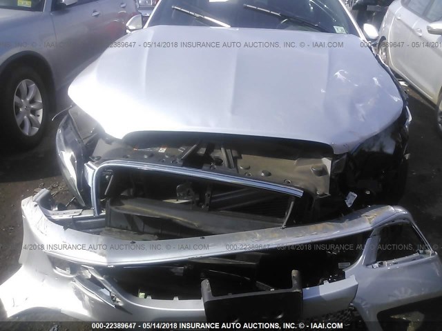 3LN6L5F99HR614413 - 2017 LINCOLN MKZ RESERVE ვერცხლისფერი ფოტო 6