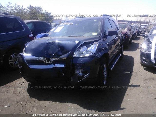 5GZEV13768J212542 - 2008 SATURN OUTLOOK XE Dark Blue photo 6