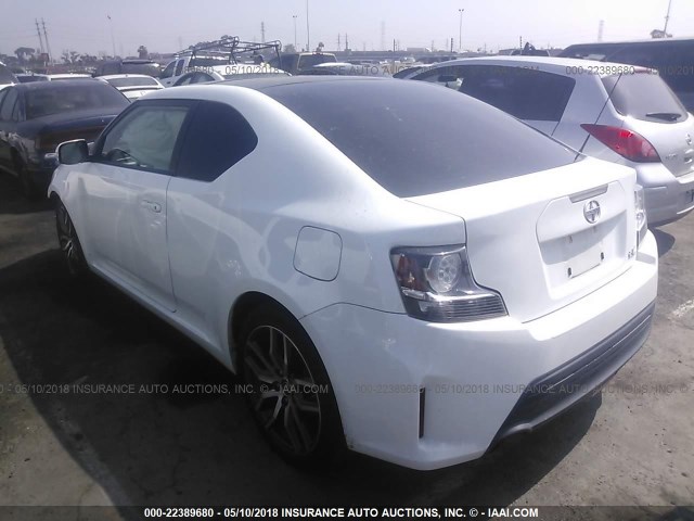 JTKJF5C72E3079047 - 2014 TOYOTA SCION TC 白色 照片 3