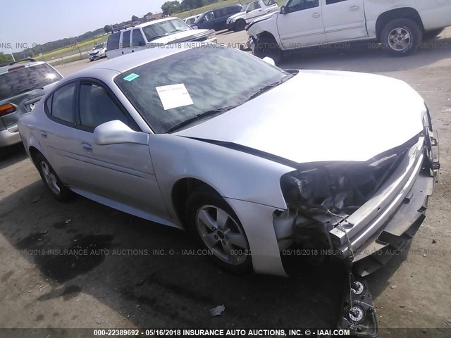 2G2WP522751178215 - 2005 PONTIAC GRAND PRIX SILVER photo 1