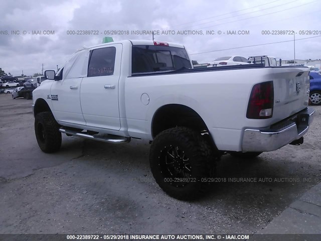 3C6UR5DLXHG535585 - 2017 RAM 2500 SLT WHITE photo 3