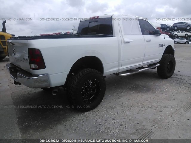 3C6UR5DLXHG535585 - 2017 RAM 2500 SLT WHITE photo 4