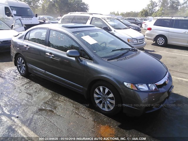 2HGFA16979H522024 - 2009 HONDA CIVIC EXL Boz foto 1