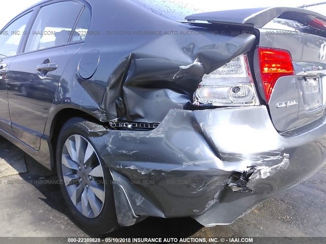 2HGFA16979H522024 - 2009 HONDA CIVIC EXL Boz foto 6