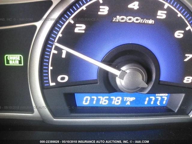 2HGFA16979H522024 - 2009 HONDA CIVIC EXL Boz foto 7