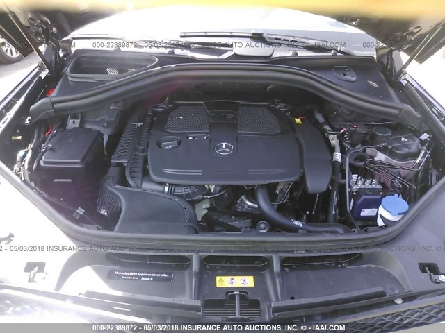 4JGDA5HB6JB021647 - 2018 MERCEDES-BENZ GLE 350 4MATIC BLACK photo 10