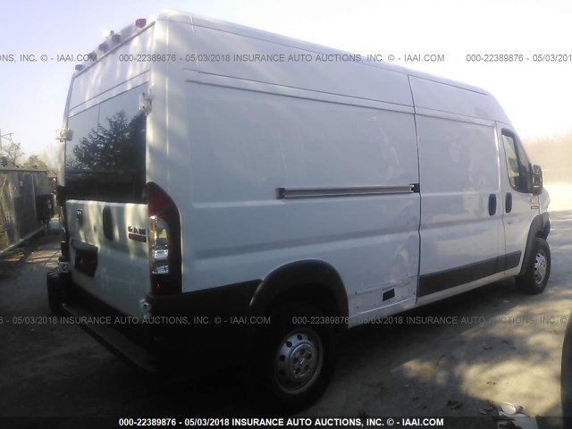 3C6TRVDG7HE540303 - 2017 RAM PROMASTER 2500 2500 HIGH WHITE photo 4