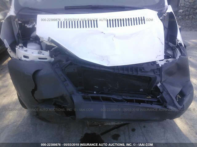3C6TRVDG7HE540303 - 2017 RAM PROMASTER 2500 2500 HIGH WHITE photo 6