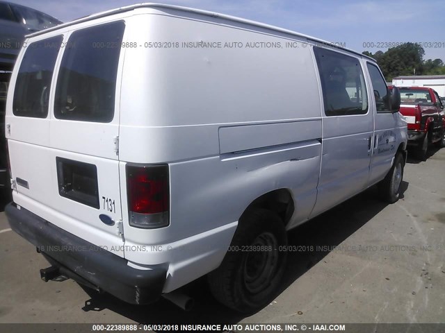 1FTSE34L98DB08475 - 2008 FORD ECONOLINE E350 SUPER DUTY VAN WHITE photo 6