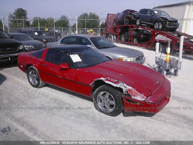 1G1YY0782F5122757 - 1985 CHEVROLET CORVETTE 红色 照片 1