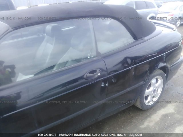 YS3DF78K8Y7010804 - 2000 SAAB 9-3 SE BLACK photo 6