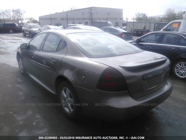 2G2WP552171180671 - 2007 PONTIAC GRAND PRIX Qəhvəyi foto 3
