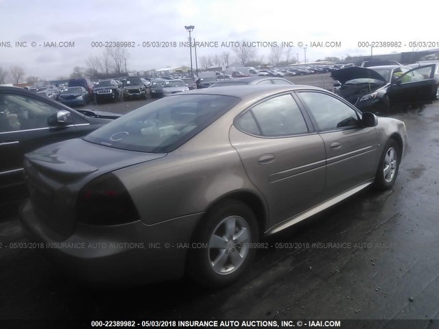 2G2WP552171180671 - 2007 PONTIAC GRAND PRIX Qəhvəyi foto 4