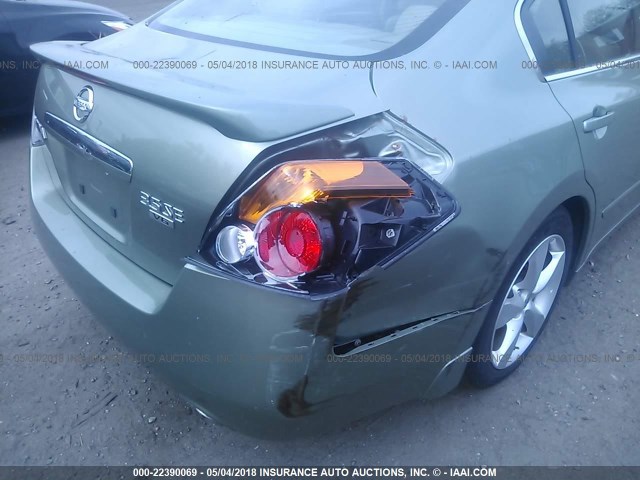 1N4BL21E58C207294 - 2008 NISSAN ALTIMA 3.5SE/3.5SL GREEN photo 6