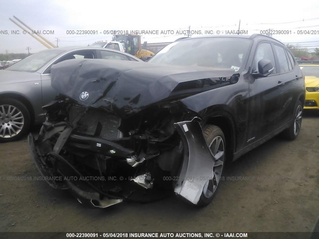 WBAVL1C51FVY28433 - 2015 BMW X1 XDRIVE28I BLACK photo 2