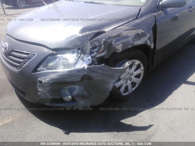 4T1BK46K47U049462 - 2007 TOYOTA CAMRY NEW GENERAT LE/XLE/SE GRAY photo 6