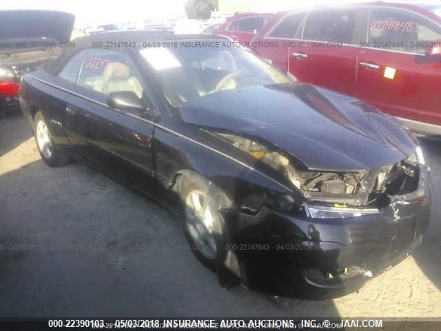 2T1FF28P52C598102 - 2002 TOYOTA CAMRY SOLARA SE/SLE BLACK photo 1