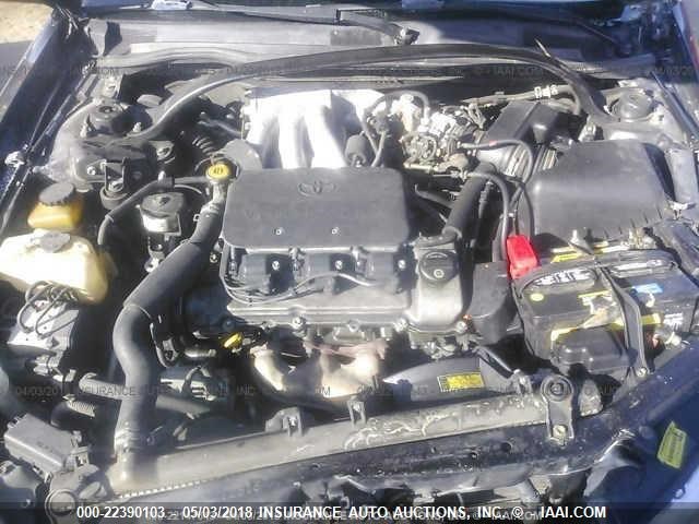 2T1FF28P52C598102 - 2002 TOYOTA CAMRY SOLARA SE/SLE შავი ფოტო 10