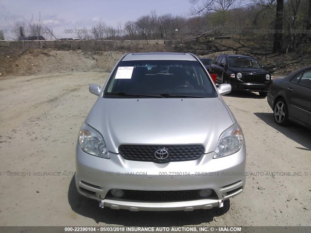 2T1KY32E43C043438 - 2003 TOYOTA COROLLA MATRIX XRS SILVER photo 6